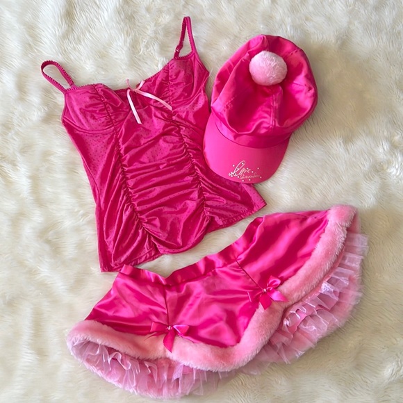 Victoria's Secret Tops - Victoria’s Secret Santa Baby Costume Set